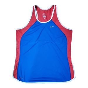 NIKE Tank Top Dri-Fit Racerback Mesh Activewear